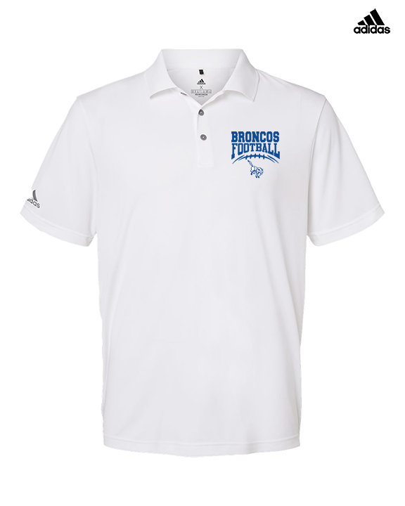 Bishop HS Football School Football - Mens Adidas Polo