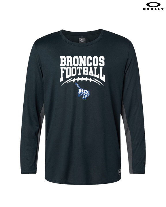 Bishop HS Football School Football - Mens Oakley Longsleeve