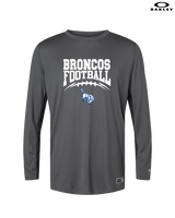 Bishop HS Football School Football - Mens Oakley Longsleeve