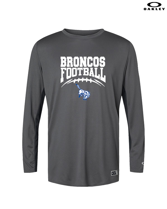 Bishop HS Football School Football - Mens Oakley Longsleeve