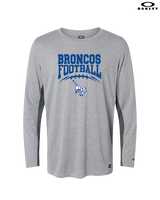 Bishop HS Football School Football - Mens Oakley Longsleeve