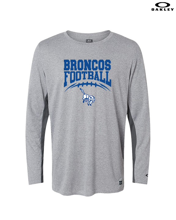 Bishop HS Football School Football - Mens Oakley Longsleeve