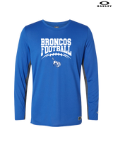 Bishop HS Football School Football - Mens Oakley Longsleeve