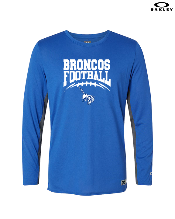 Bishop HS Football School Football - Mens Oakley Longsleeve