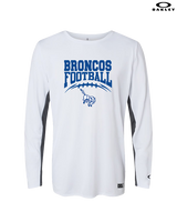 Bishop HS Football School Football - Mens Oakley Longsleeve