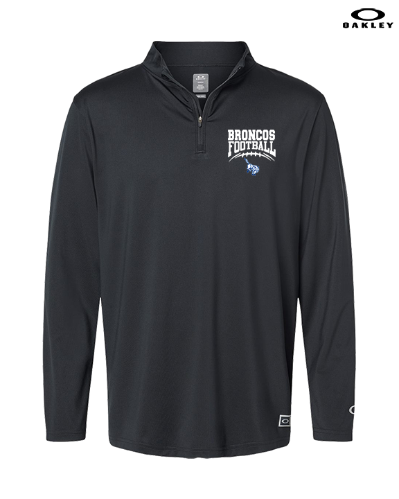 Bishop HS Football School Football - Mens Oakley Quarter Zip