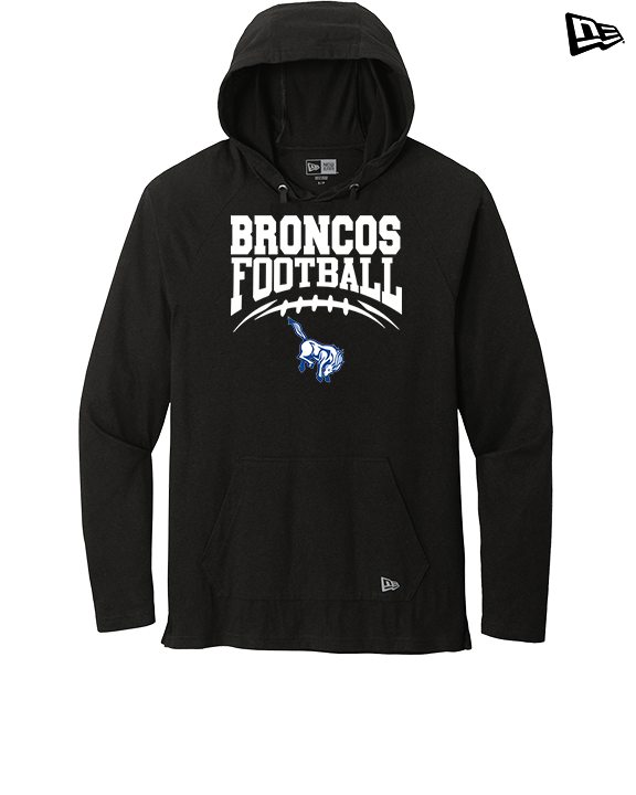 Bishop HS Football School Football - New Era Tri-Blend Hoodie