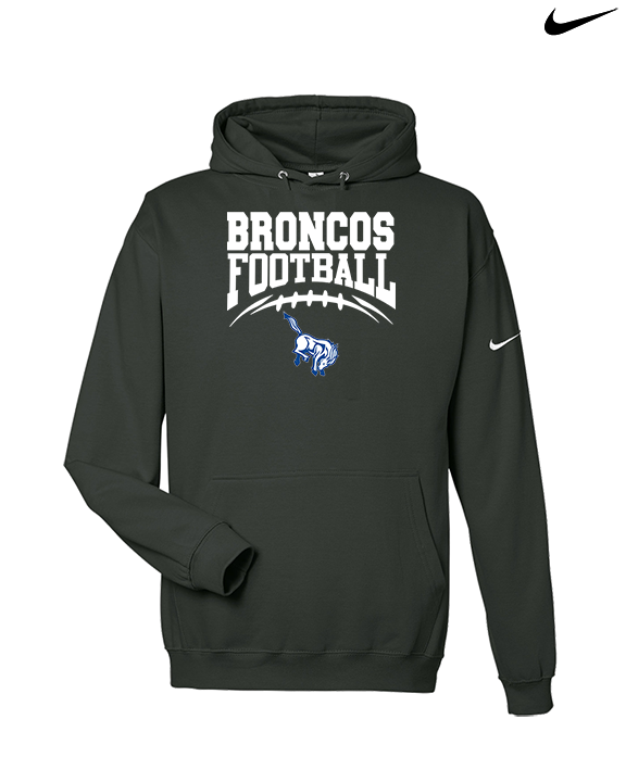 Bishop HS Football School Football - Nike Club Fleece Hoodie