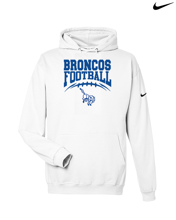 Bishop HS Football School Football - Nike Club Fleece Hoodie