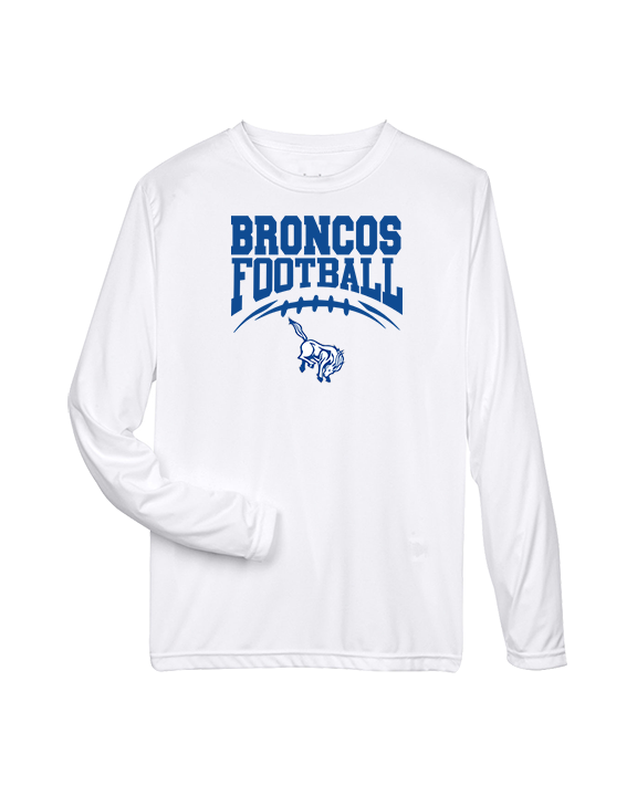 Bishop HS Football School Football - Performance Longsleeve