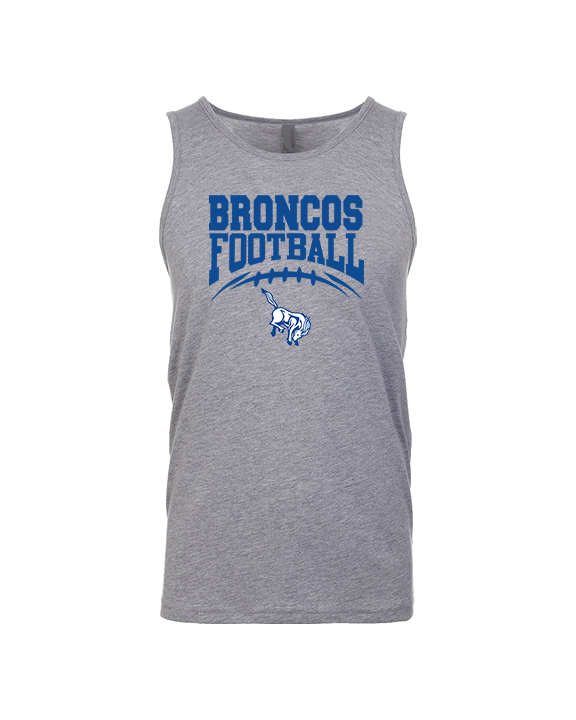 Bishop HS Football School Football - Tank Top