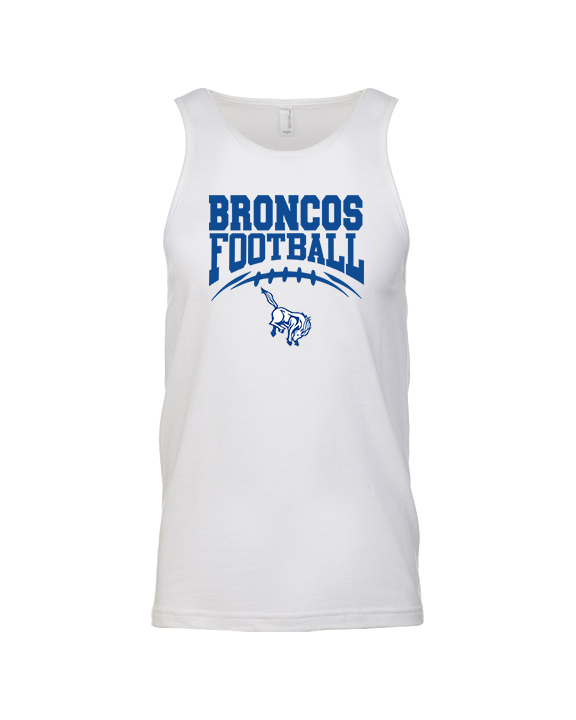 Bishop HS Football School Football - Tank Top