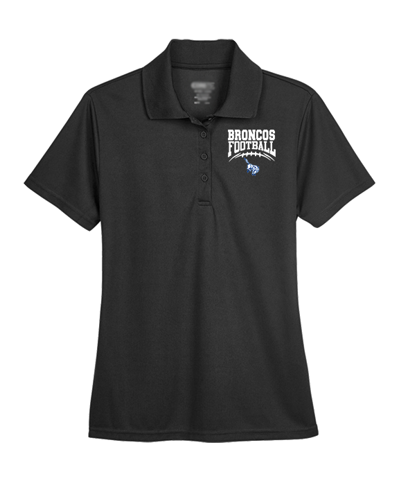 Bishop HS Football School Football - Womens Polo