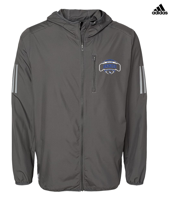 Bishop HS Football Toss - Mens Adidas Full Zip Jacket