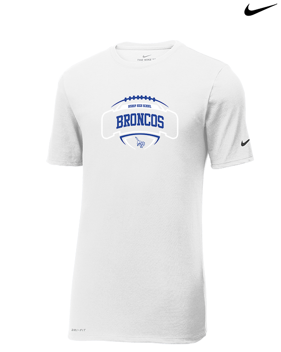 Bishop HS Football Toss - Mens Nike Cotton Poly Tee