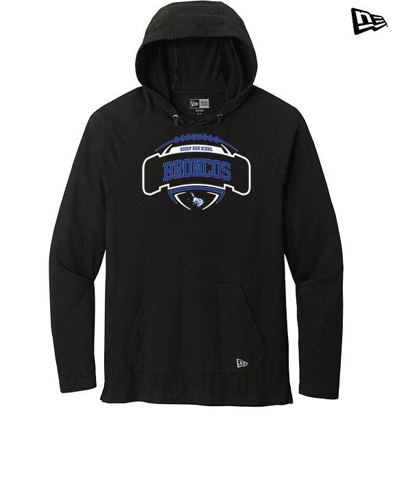 Bishop HS Football Toss - New Era Tri-Blend Hoodie