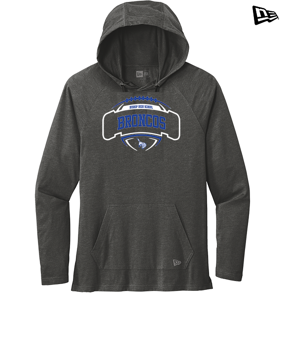 Bishop HS Football Toss - New Era Tri-Blend Hoodie