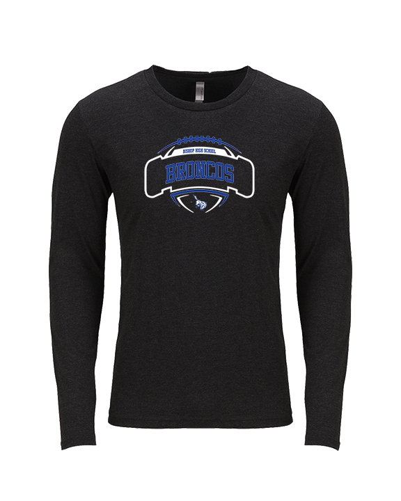 Bishop HS Football Toss - Tri-Blend Long Sleeve