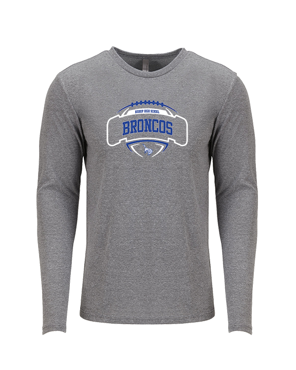 Bishop HS Football Toss - Tri-Blend Long Sleeve