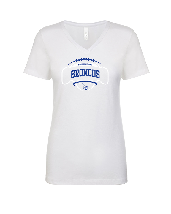 Bishop HS Football Toss - Womens Vneck