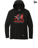 Blackford Jr Sr HS Athletics Unified Flag Claw - New Era Tri-Blend Hoodie