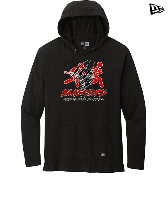 Blackford Jr Sr HS Athletics Unified Flag Claw - New Era Tri-Blend Hoodie