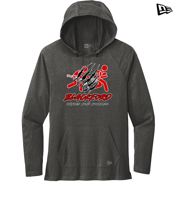 Blackford Jr Sr HS Athletics Unified Flag Claw - New Era Tri-Blend Hoodie