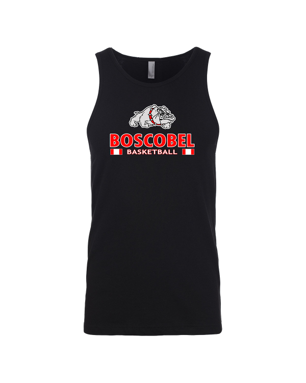 Boscobel HS Girls Basketball Stacked GBball - Mens Tank Top