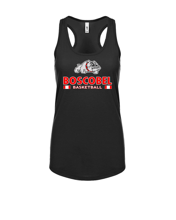 Boscobel HS Girls Basketball Stacked GBball - Womens Tank Top