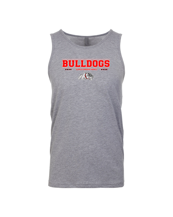 Boscobel HS Girls Basketball Border - Mens Tank Top