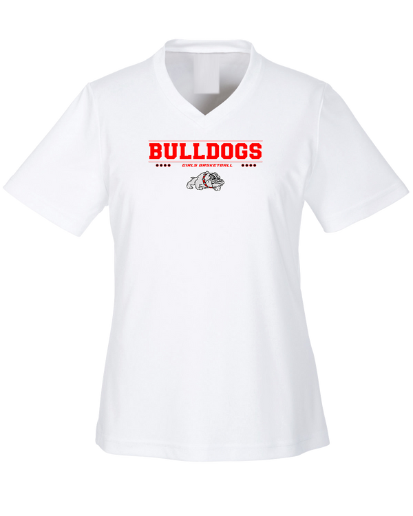 Boscobel HS Girls Basketball Border - Womens Performance Shirt