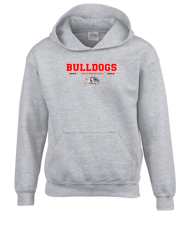 Boscobel HS Girls Basketball Border - Youth Hoodie