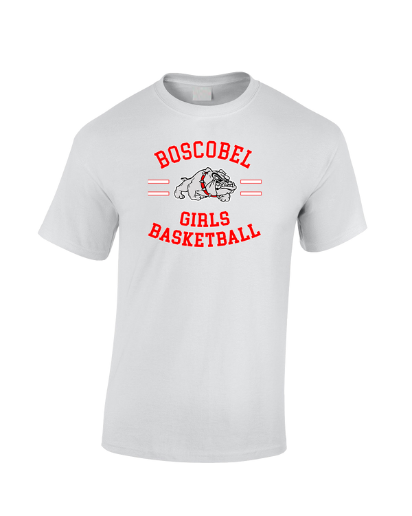 Boscobel HS Girls Basketball Curve - Cotton T-Shirt