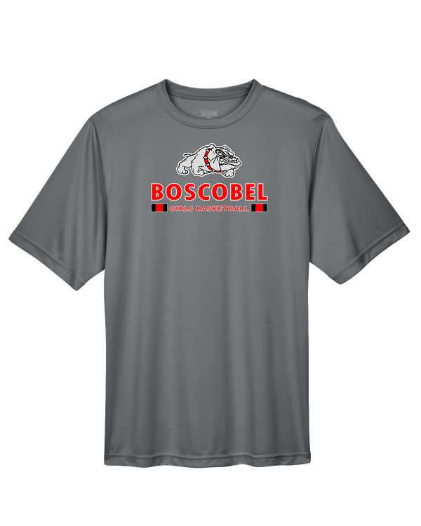 Boscobel HS Girls Basketball Stacked - Performance T-Shirt