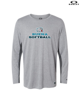 Buena HS Softball Bulldog Logo - Oakley Hydrolix Long Sleeve