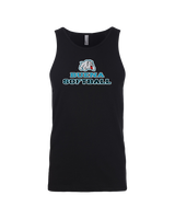 Buena HS Softball Bulldog Logo - Mens Tank Top