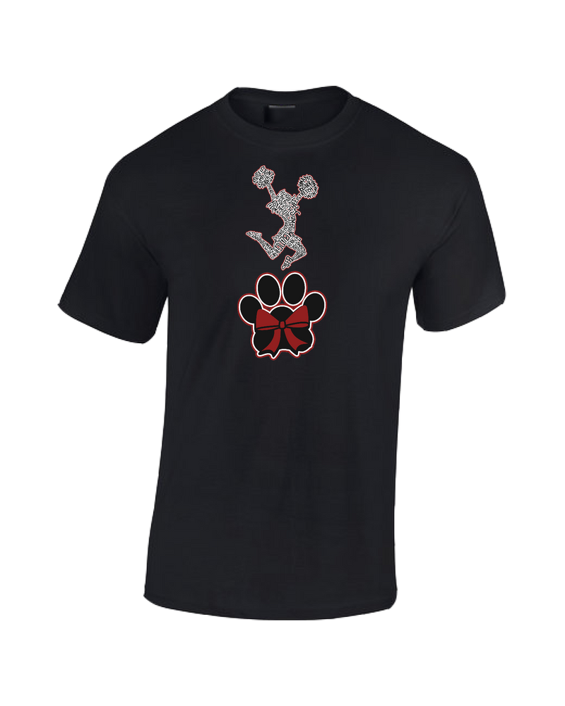 South Fork HS Bulldogs Outline - Cotton T-Shirt