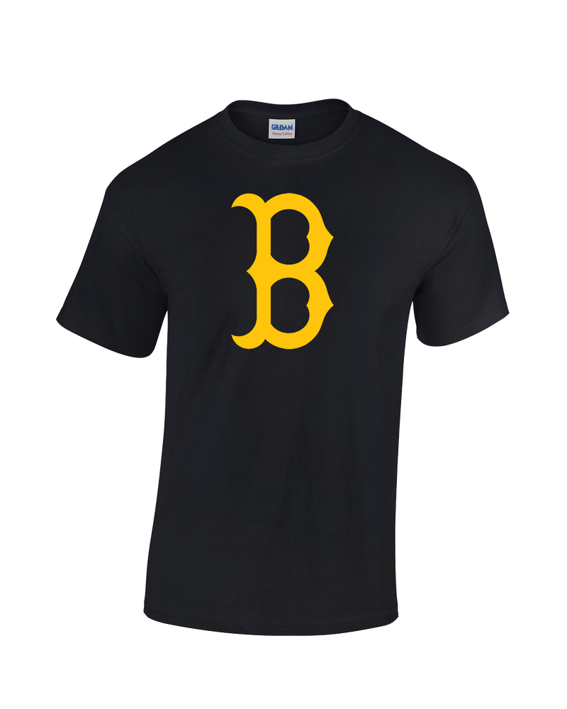 Burnsville HS Baseball B Logo - Cotton T-Shirt