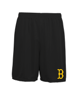 Burnsville HS Baseball B Logo - 7 inch Training Shorts