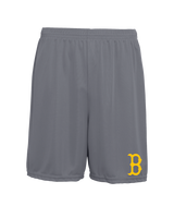 Burnsville HS Baseball B Logo - 7 inch Training Shorts