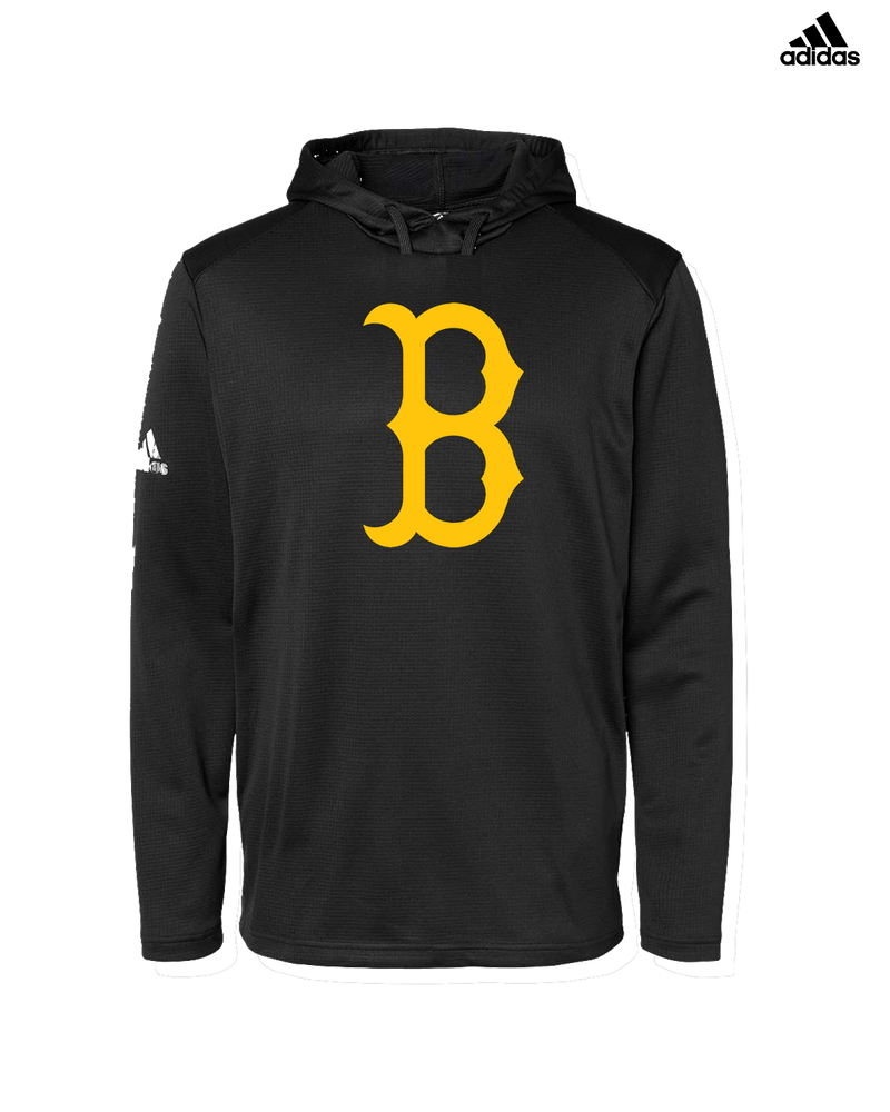 Burnsville HS Baseball B Logo - Adidas Men's Hooded Sweatshirt