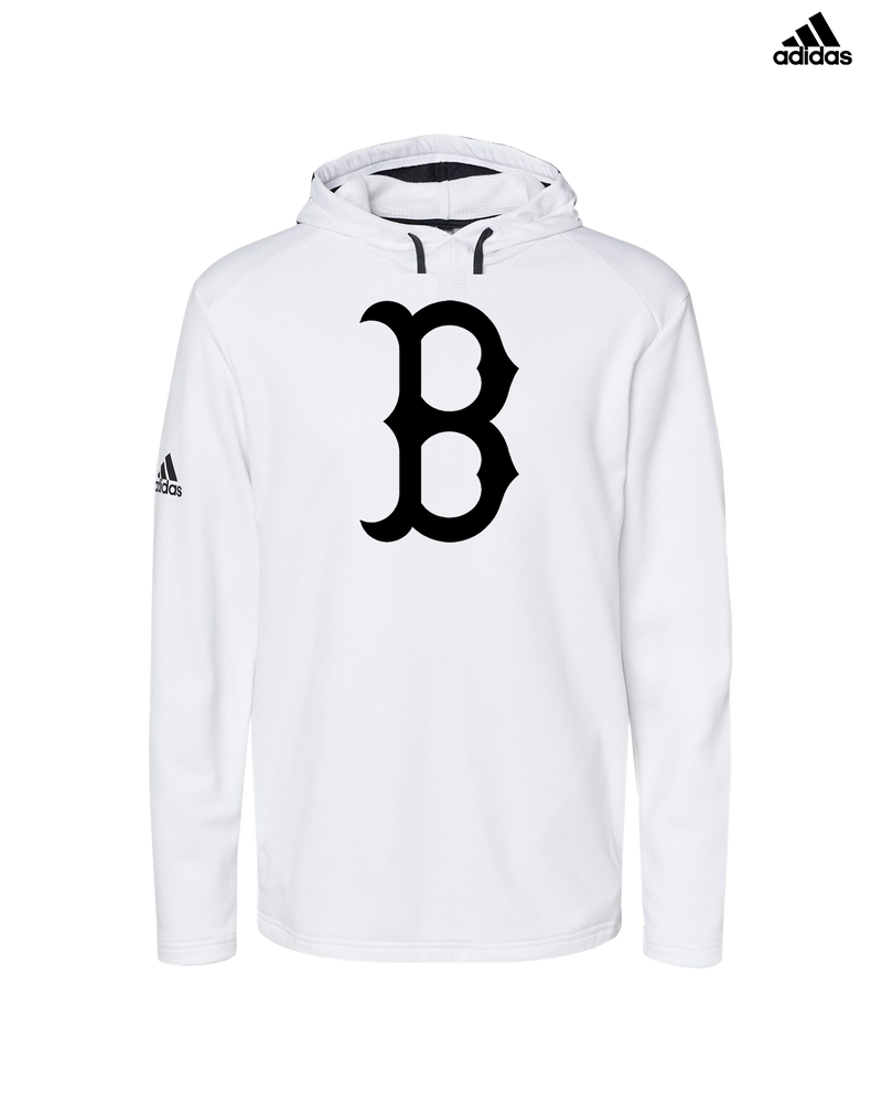 Burnsville HS Baseball B Logo - Adidas Men's Hooded Sweatshirt