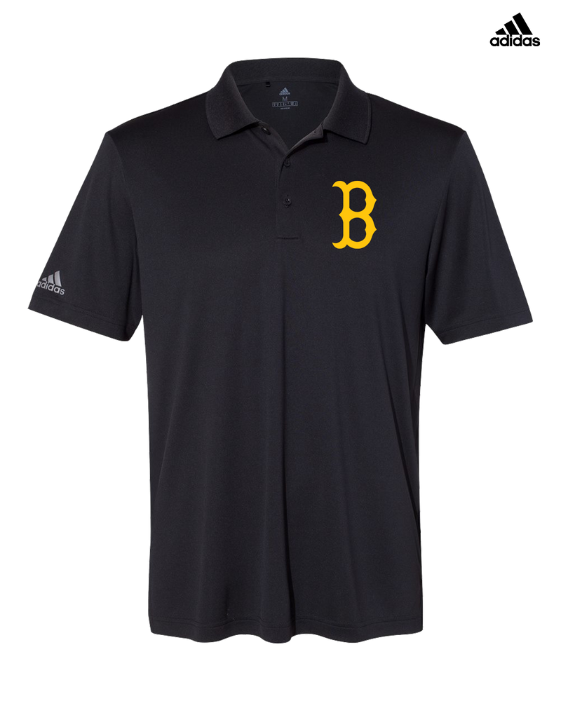 Burnsville HS Baseball B Logo - Adidas Men's Performance Polo