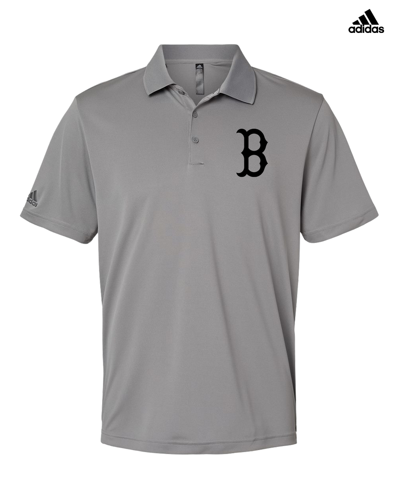 Burnsville HS Baseball B Logo - Adidas Men's Performance Polo