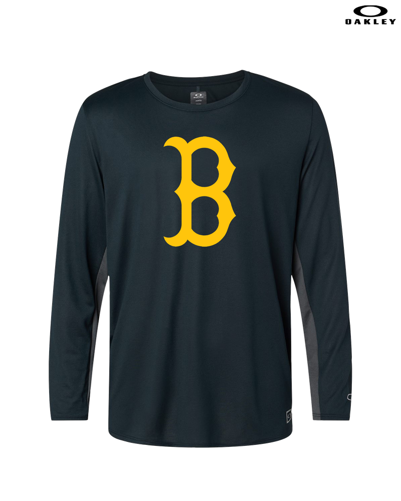 Burnsville HS Baseball B Logo - Oakley Hydrolix Long Sleeve