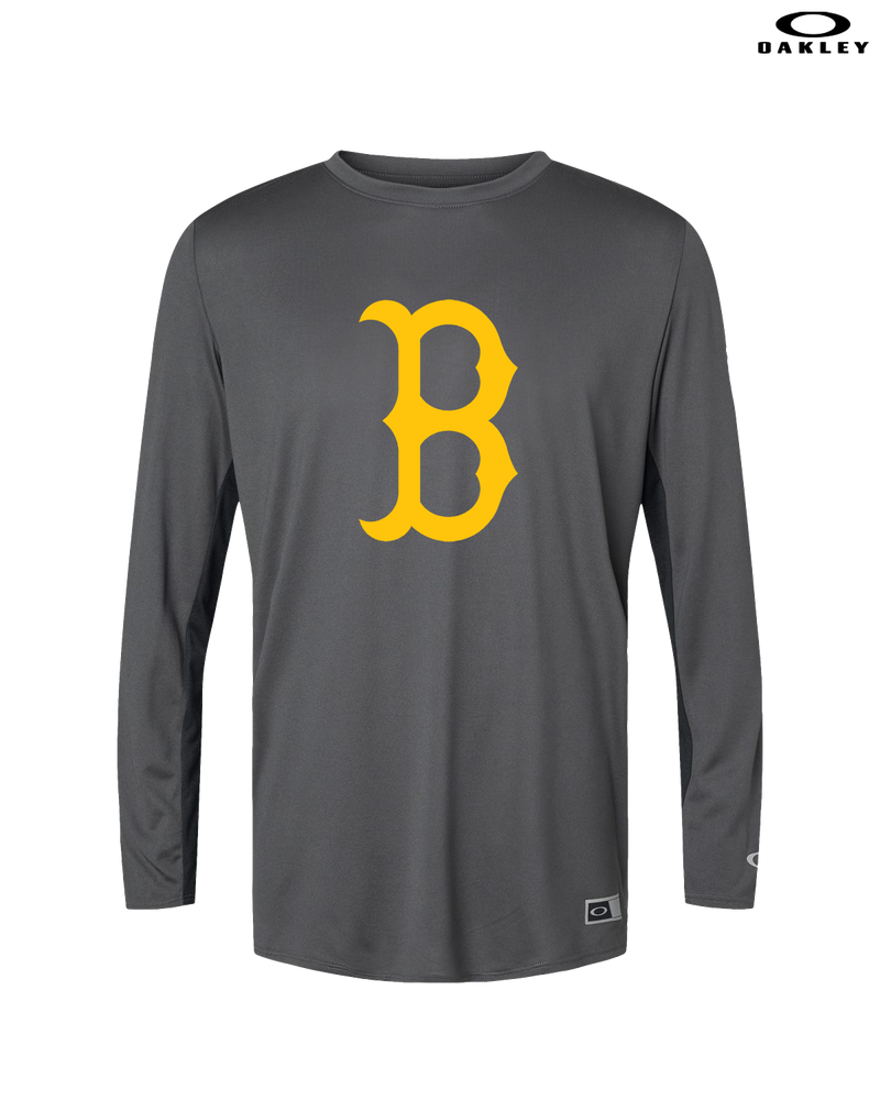 Burnsville HS Baseball B Logo - Oakley Hydrolix Long Sleeve