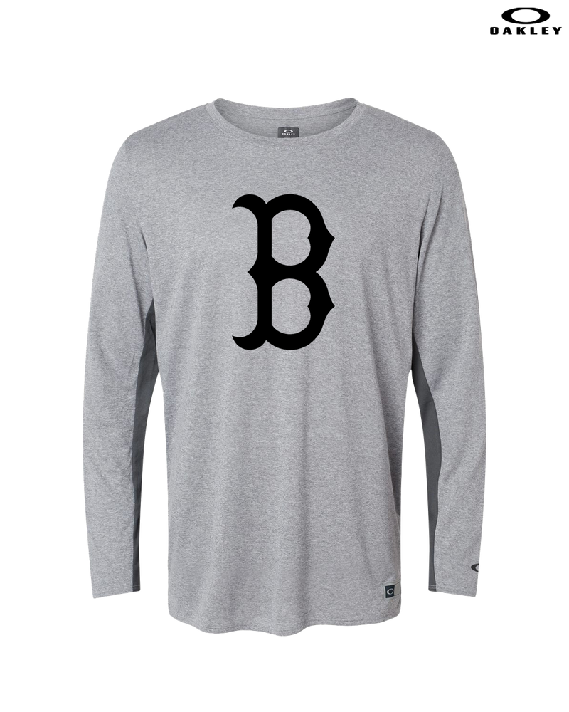 Burnsville HS Baseball B Logo - Oakley Hydrolix Long Sleeve