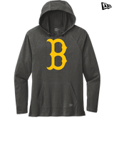 Burnsville HS Baseball B Logo - New Era Tri Blend Hoodie