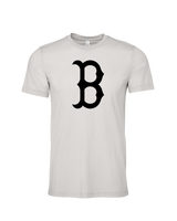 Burnsville HS Baseball B Logo - Mens Tri Blend Shirt