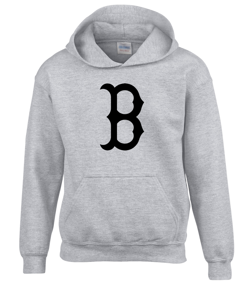 Burnsville HS Baseball B Logo - Cotton Hoodie